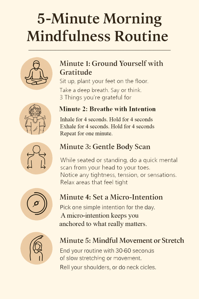 Mindfulness routine 