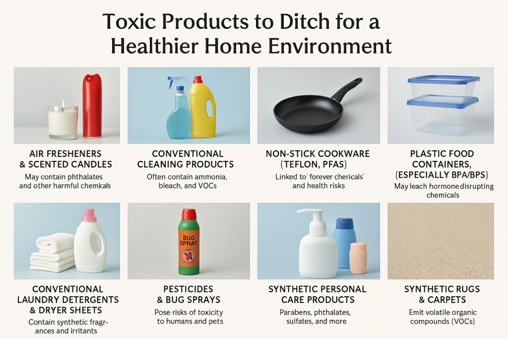 Toxic Products to Ditch for a Healthier Home Environment