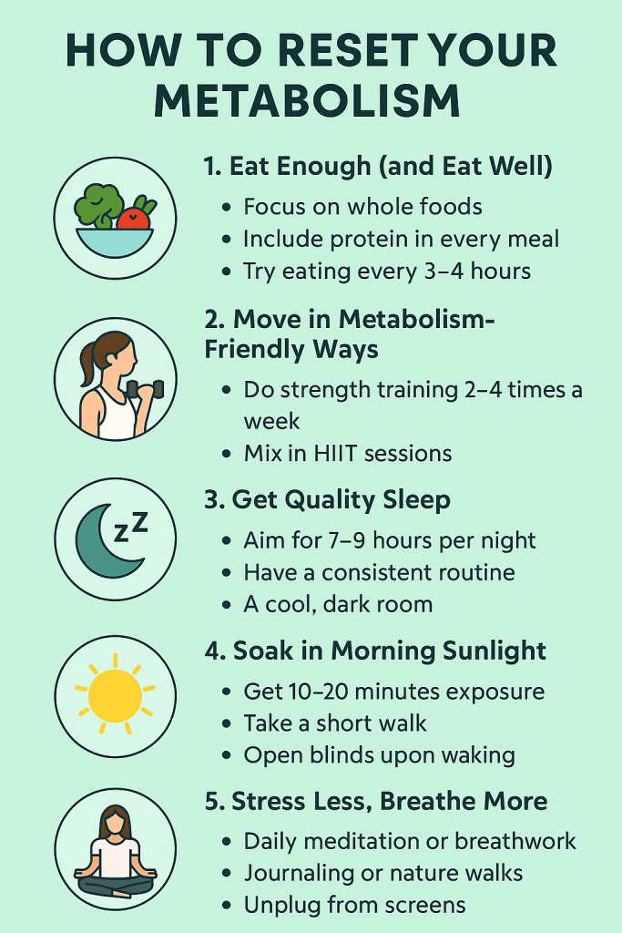 How To Reset Your Metabolism Naturally